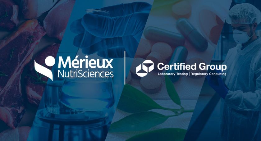 Mérieux NutriSciences Enters Agreement to Acquire Certified Group
